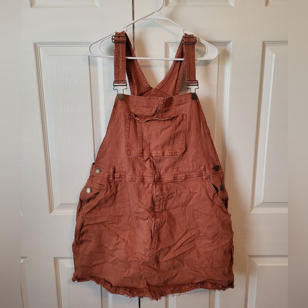 City Chic denim overall dress